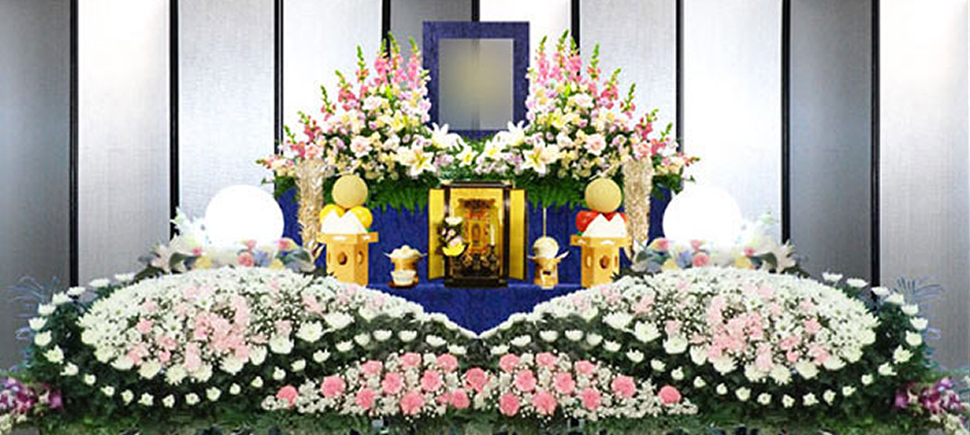 生花デザイン祭壇