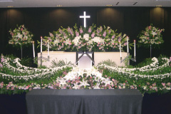キリスト教式花祭壇